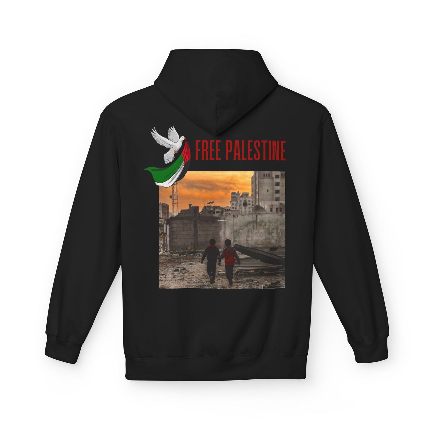 Free Palestine Unisex Midweight Fleece Hoodie