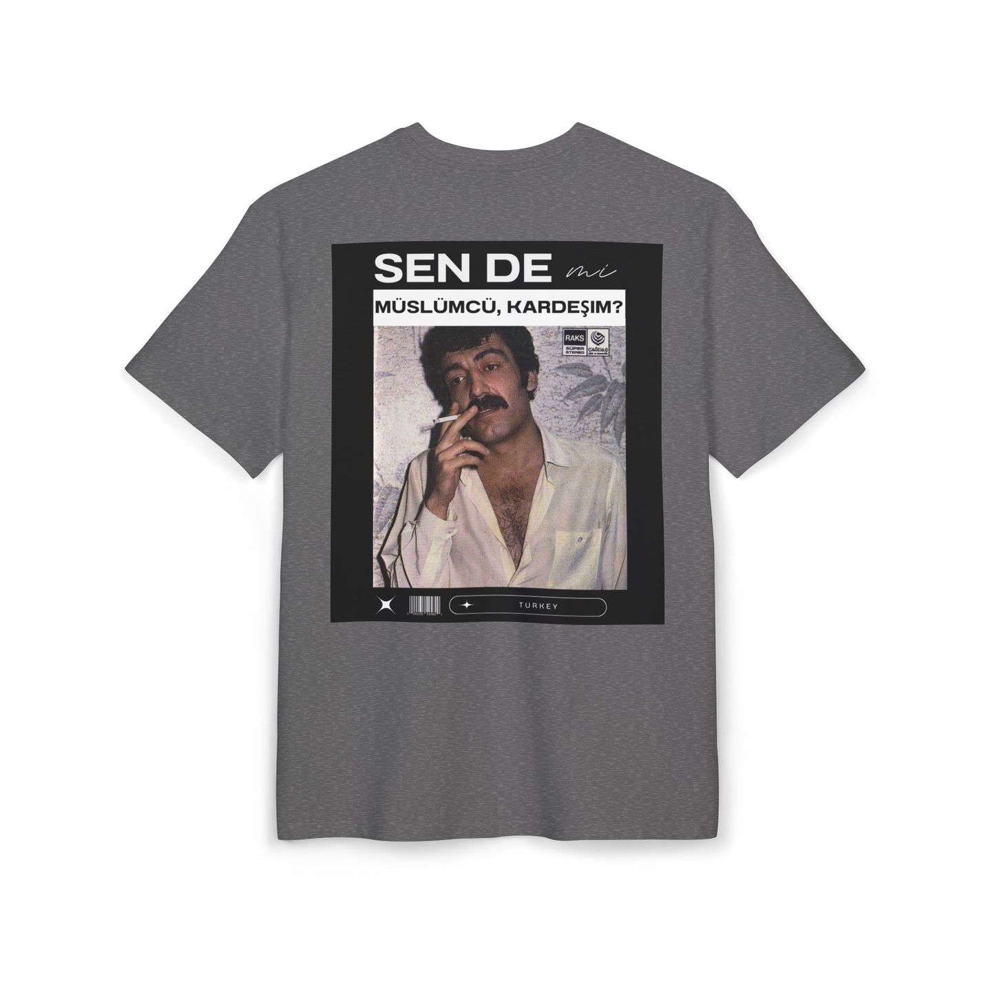 Müslüm Gürses Unisex Heavy Oversize T-Shirt