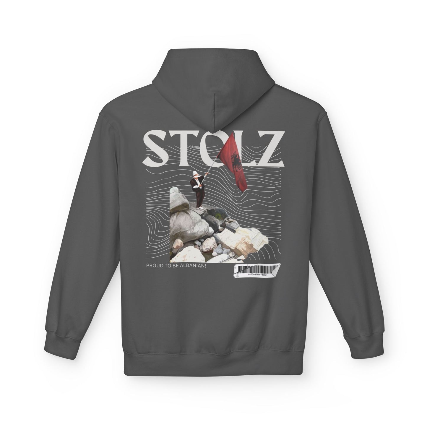 Stolz Albo Unisex Midweight Fleece Hoodie