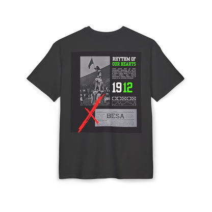 Albanian Day Unisex Heavy Oversize T-Shirt