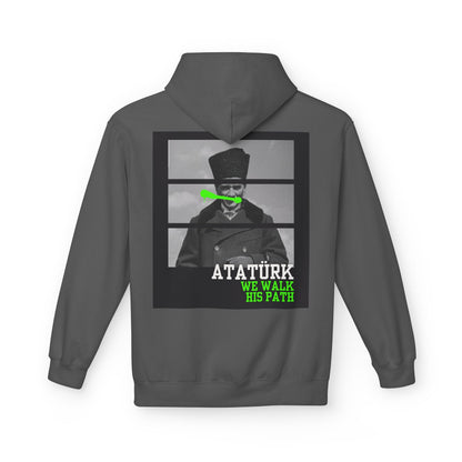 Atatürk Unisex Midweight Fleece Hoodie