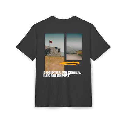 Albanian Land Unisex Heavy Oversize T-Shirt