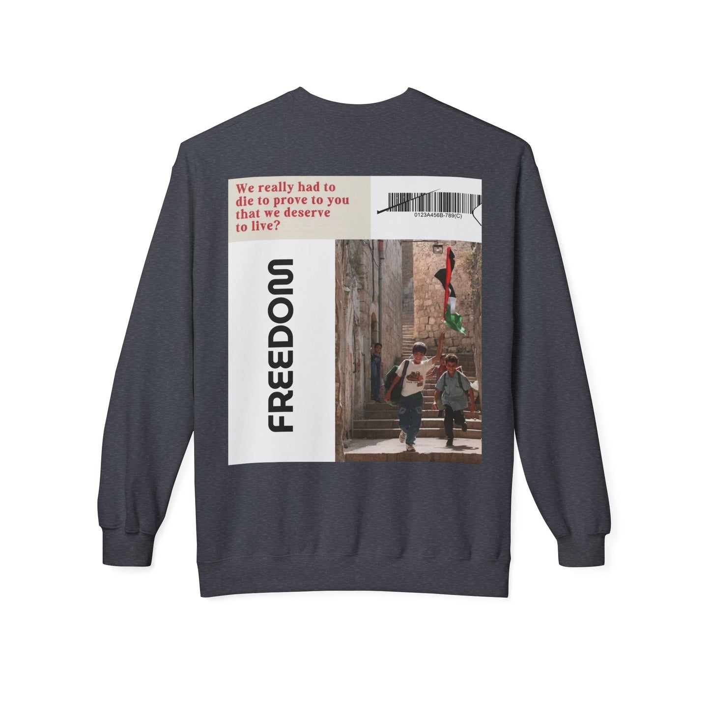 Palestine Freedom Unisex Midweight Casual Wear