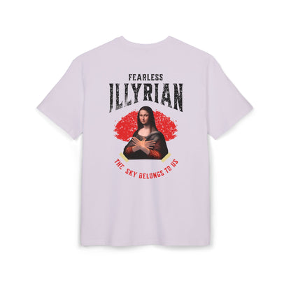 Illyrian Mona Lisa Unisex Oversize T-Shirt