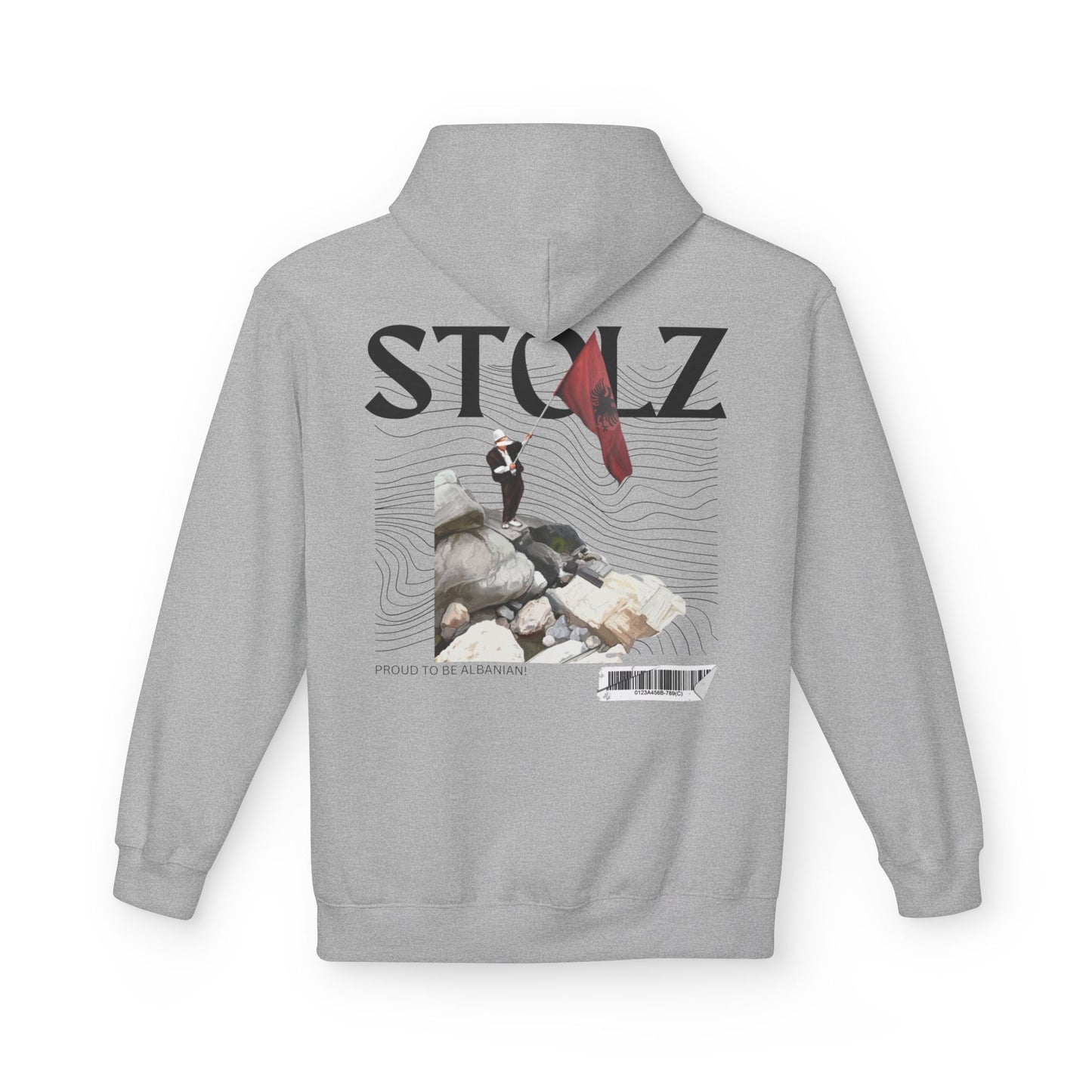 Stolz Albo Unisex Midweight Fleece Hoodie