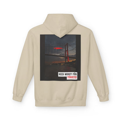 Need Money Für Türkiye Unisex Midweight Fleece Hoodie