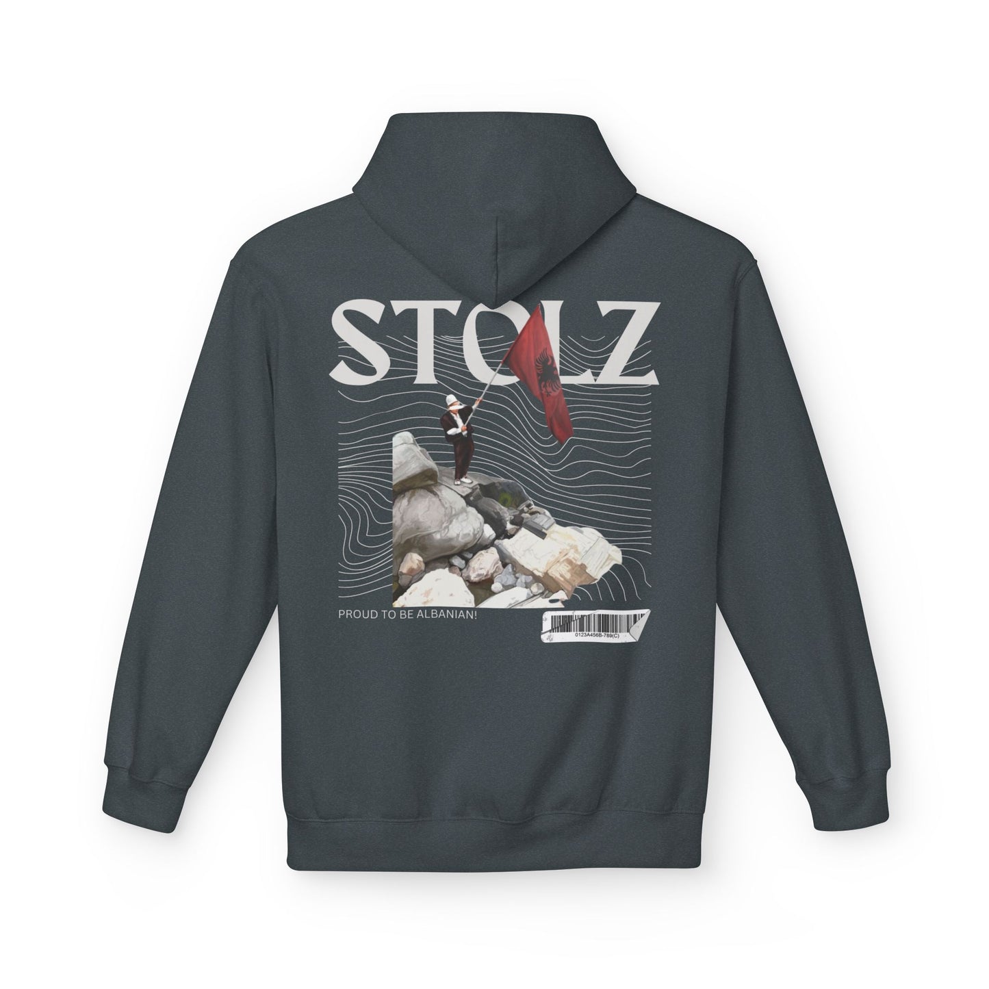 Stolz Albo Unisex Midweight Fleece Hoodie