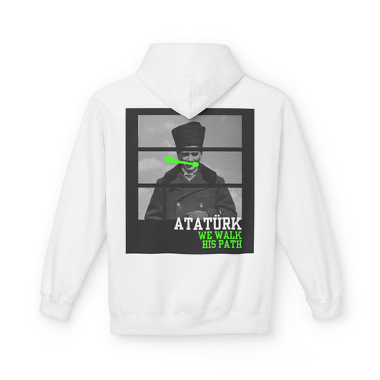 Atatürk Unisex Midweight Fleece Hoodie