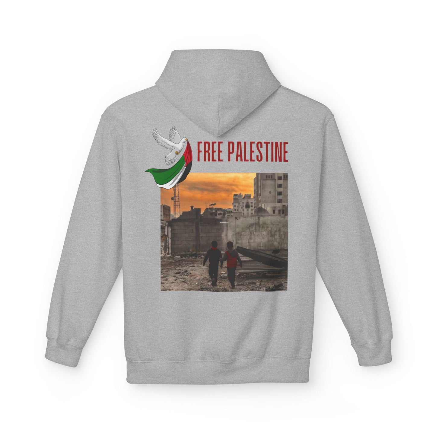 Free Palestine Unisex Midweight Fleece Hoodie