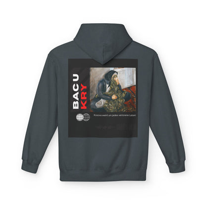 Bac U Kry Unisex Midweight Fleece Hoodie