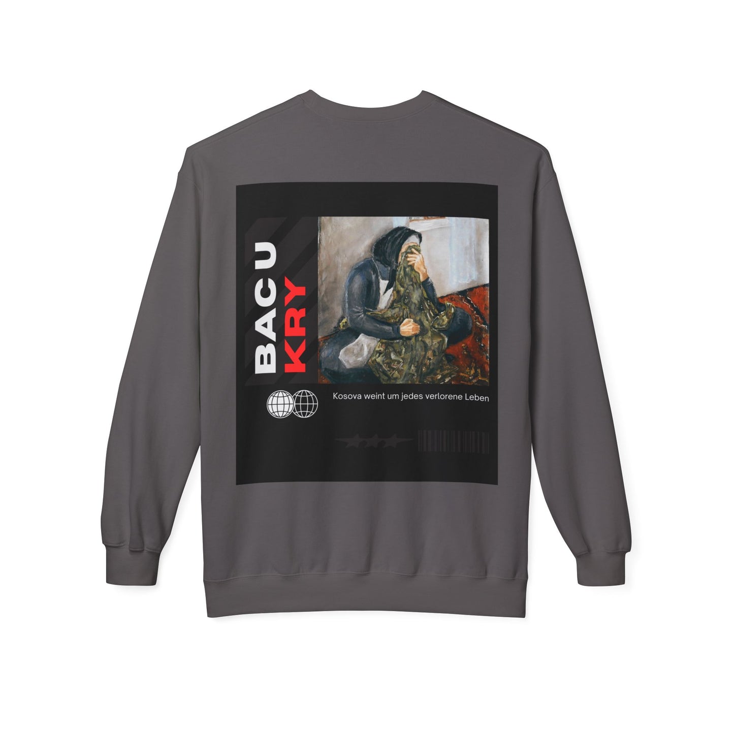 Bac U Kry Unisex Midweight Casual Wear