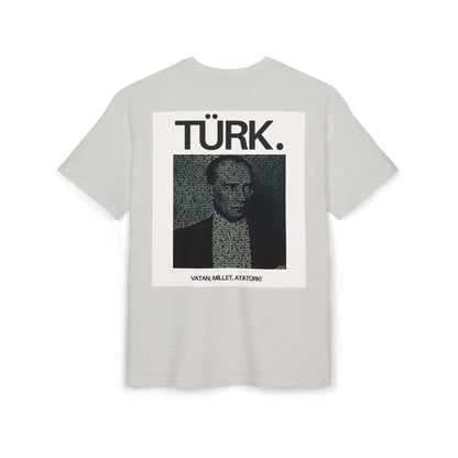 Ataturk Proud Turk Unisex Heavy Oversize T-Shirt