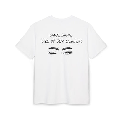 Lyrics Unisex Heavy Oversize T-Shirt