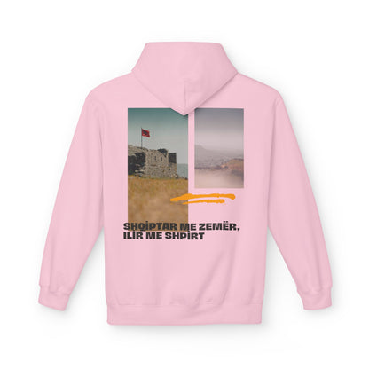 Albanian Land Unisex Midweight Fleece Hoodie