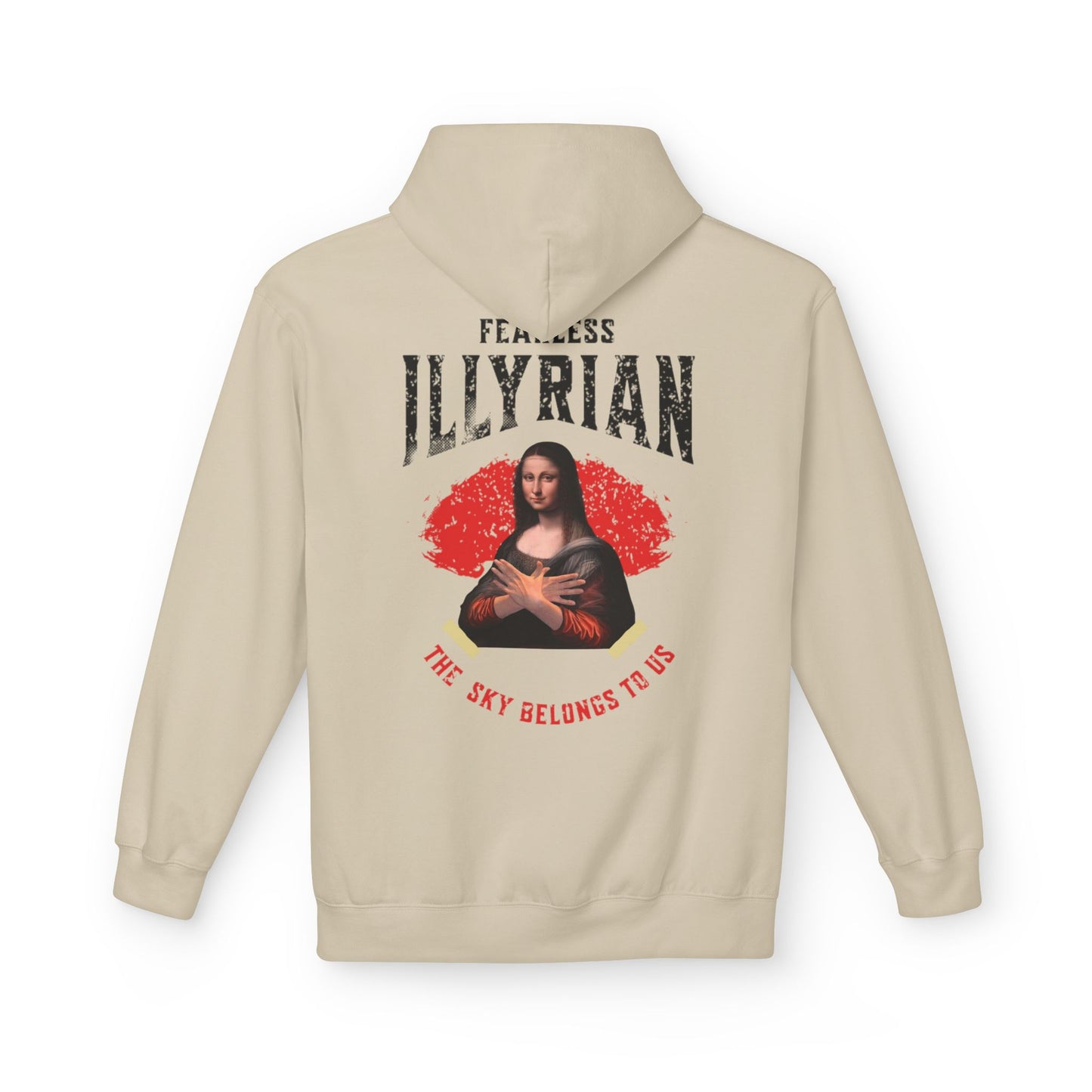 Illyrian Mona Lisa Unisex Midweight Fleece Hoodie