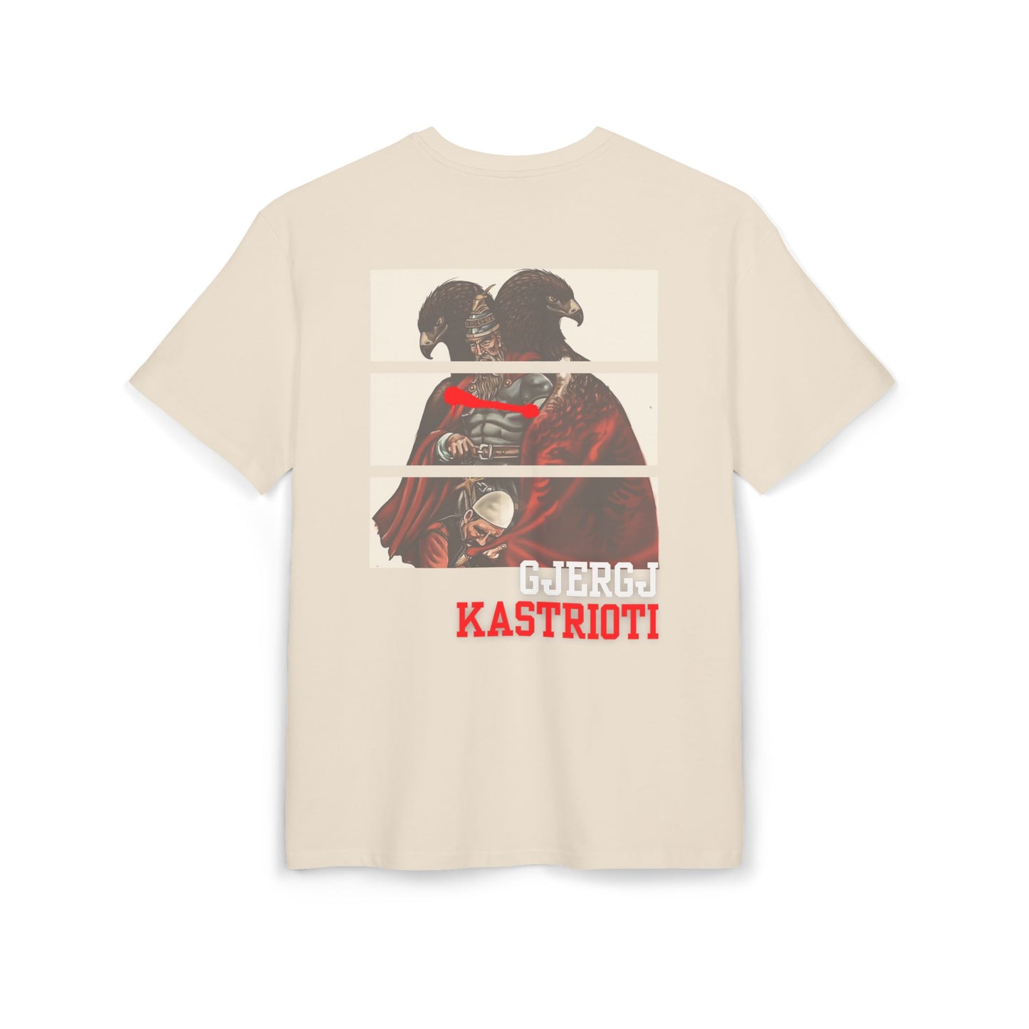 Gjergj Kastrioti Skenderbeu Unisex Heavy Oversize T-Shirt