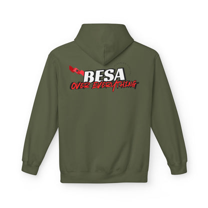 Besa Over Everything Unisex Midweight Fleece Hoodie