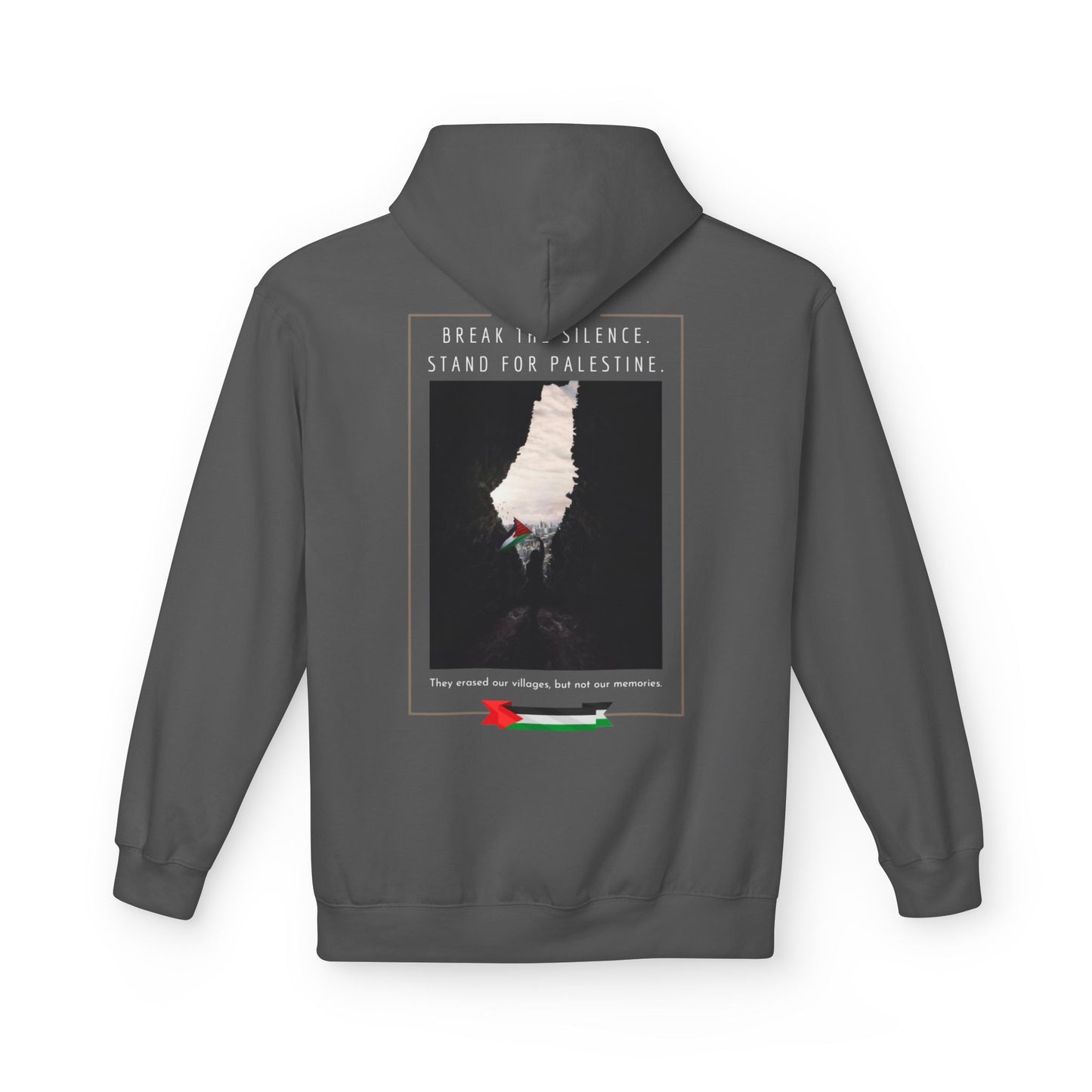 Stand For Palestine Unisex Midweight Fleece Hoodie