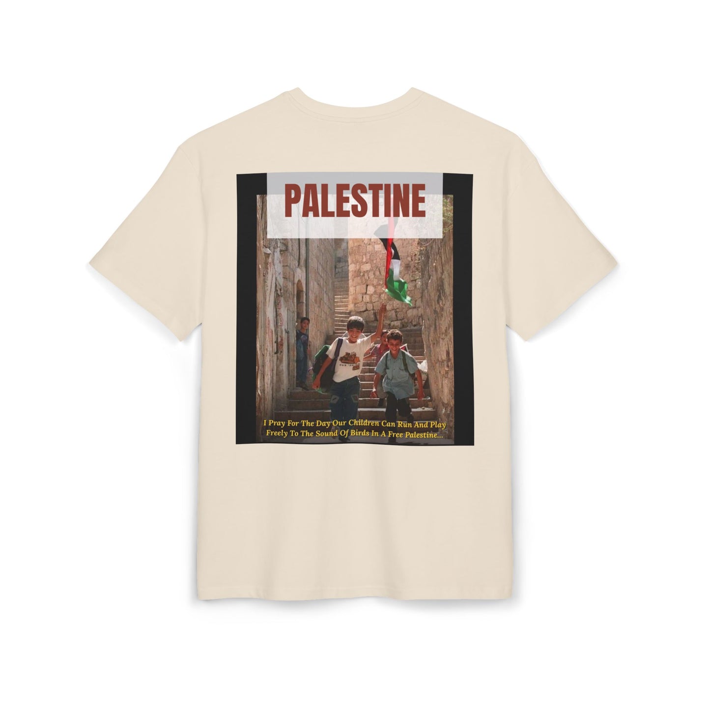 Palestine Unisex Heavy Oversize T-Shirt