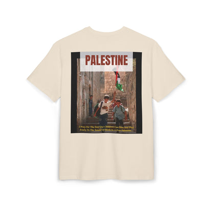Palestine Unisex Heavy Oversize T-Shirt