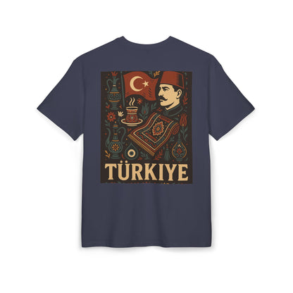 Türkiye Unisex Heavy Oversize T-Shirt