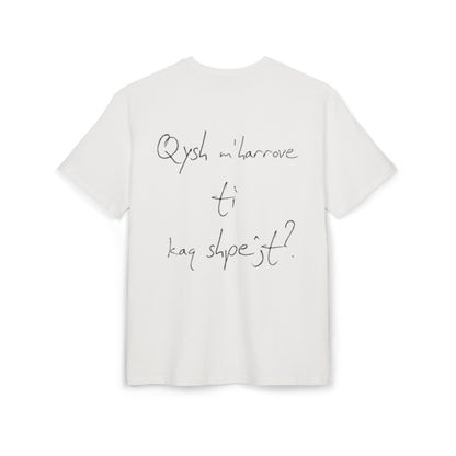 Lyrics Unisex Heavy Oversize T-Shirt