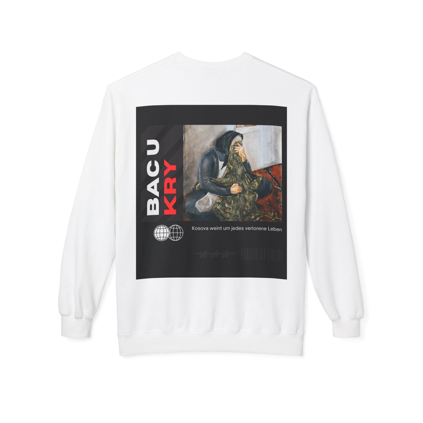 Bac U Kry Unisex Midweight Casual Wear