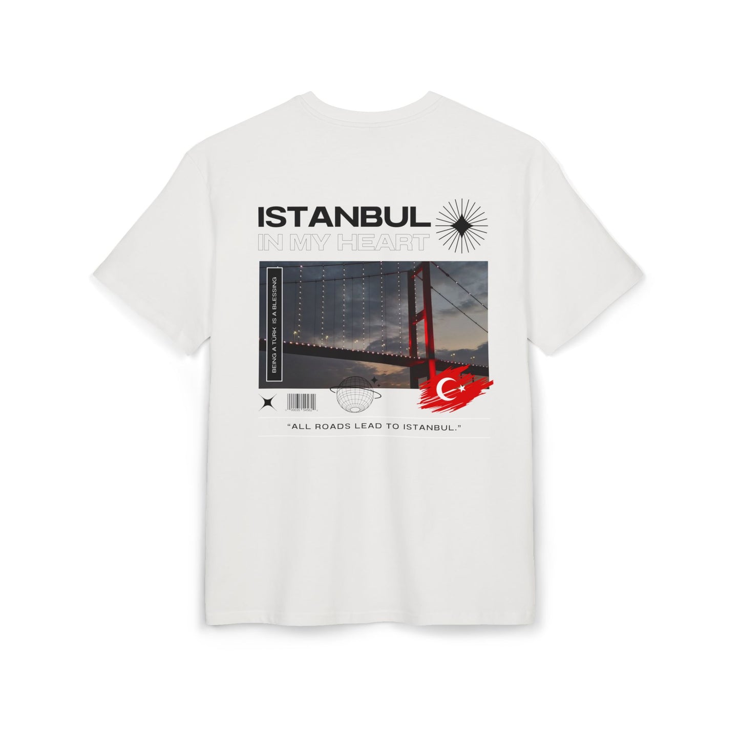 Istanbul Unisex Heavy Oversize T-Shirt
