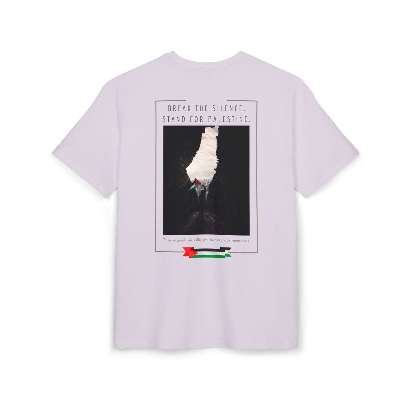 Stand For Palestine Unisex Heavy Oversize T-Shirt