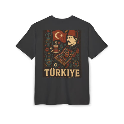 Türkiye Unisex Heavy Oversize T-Shirt