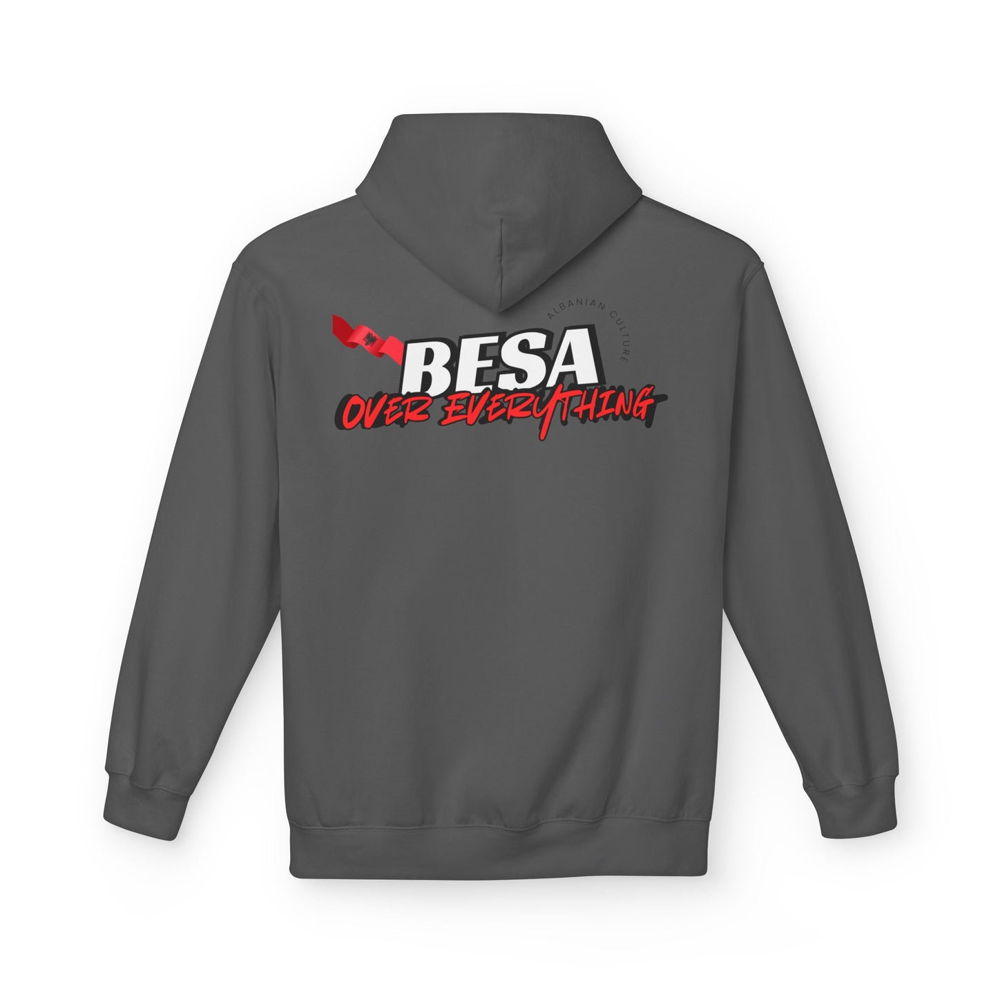 Besa Over Everything Unisex Midweight Fleece Hoodie