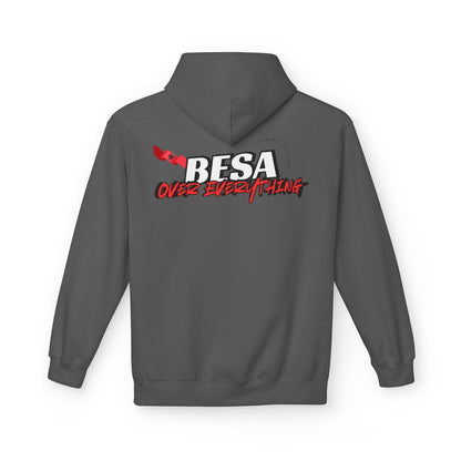 Besa Over Everything Unisex Midweight Fleece Hoodie