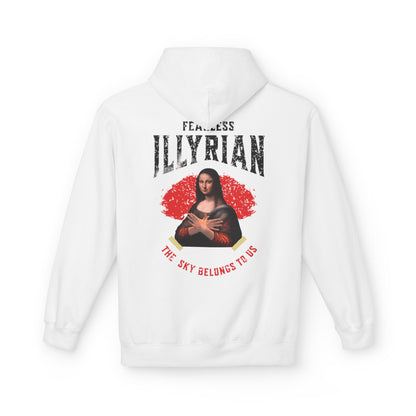 Illyrian Mona Lisa Unisex Midweight Fleece Hoodie