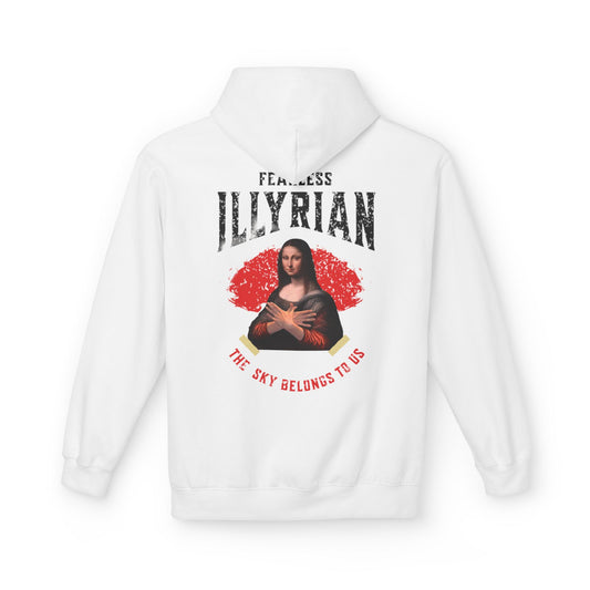 Illyrian Mona Lisa Unisex Midweight Fleece Hoodie