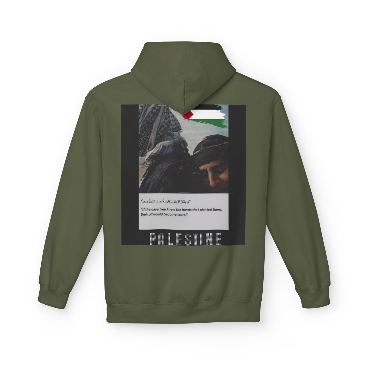 Palestine Country Unisex Midweight Fleece Hoodie