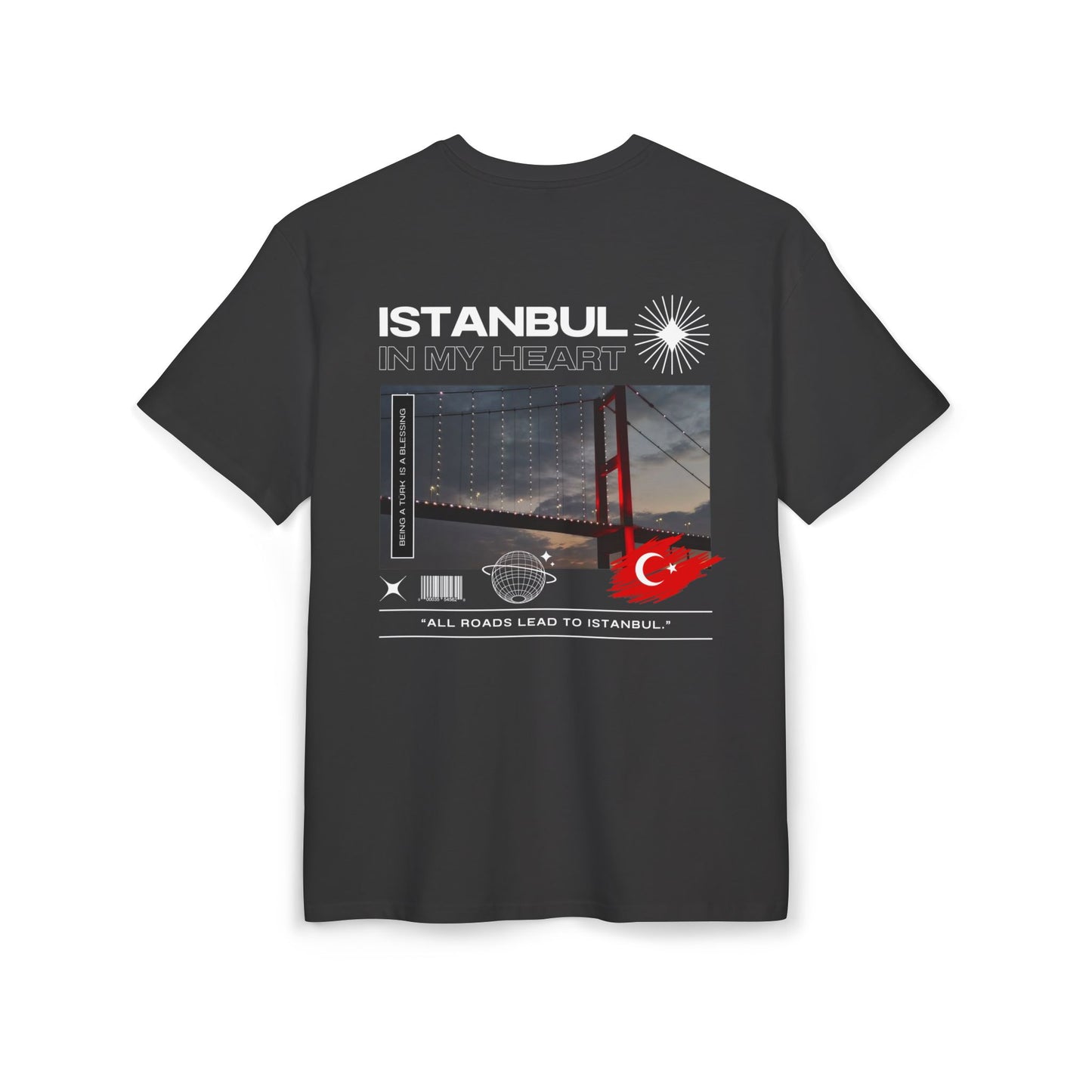 Istanbul Unisex Heavy Oversize T-Shirt