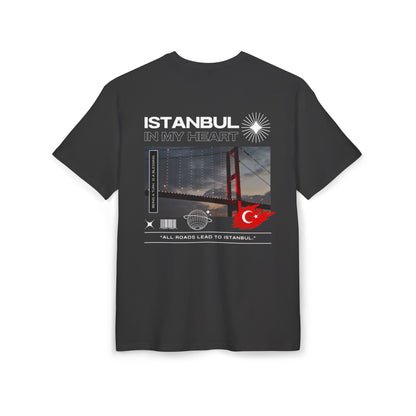Istanbul Unisex Heavy Oversize T-Shirt