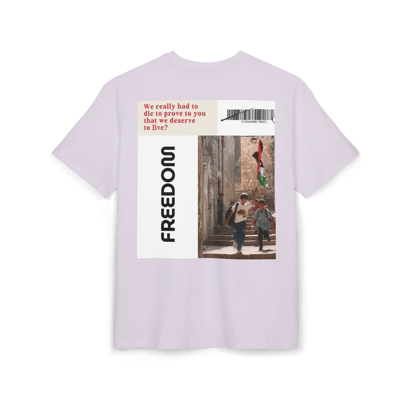 Palestine Freedom Unisex Heavy Oversize T-Shirt