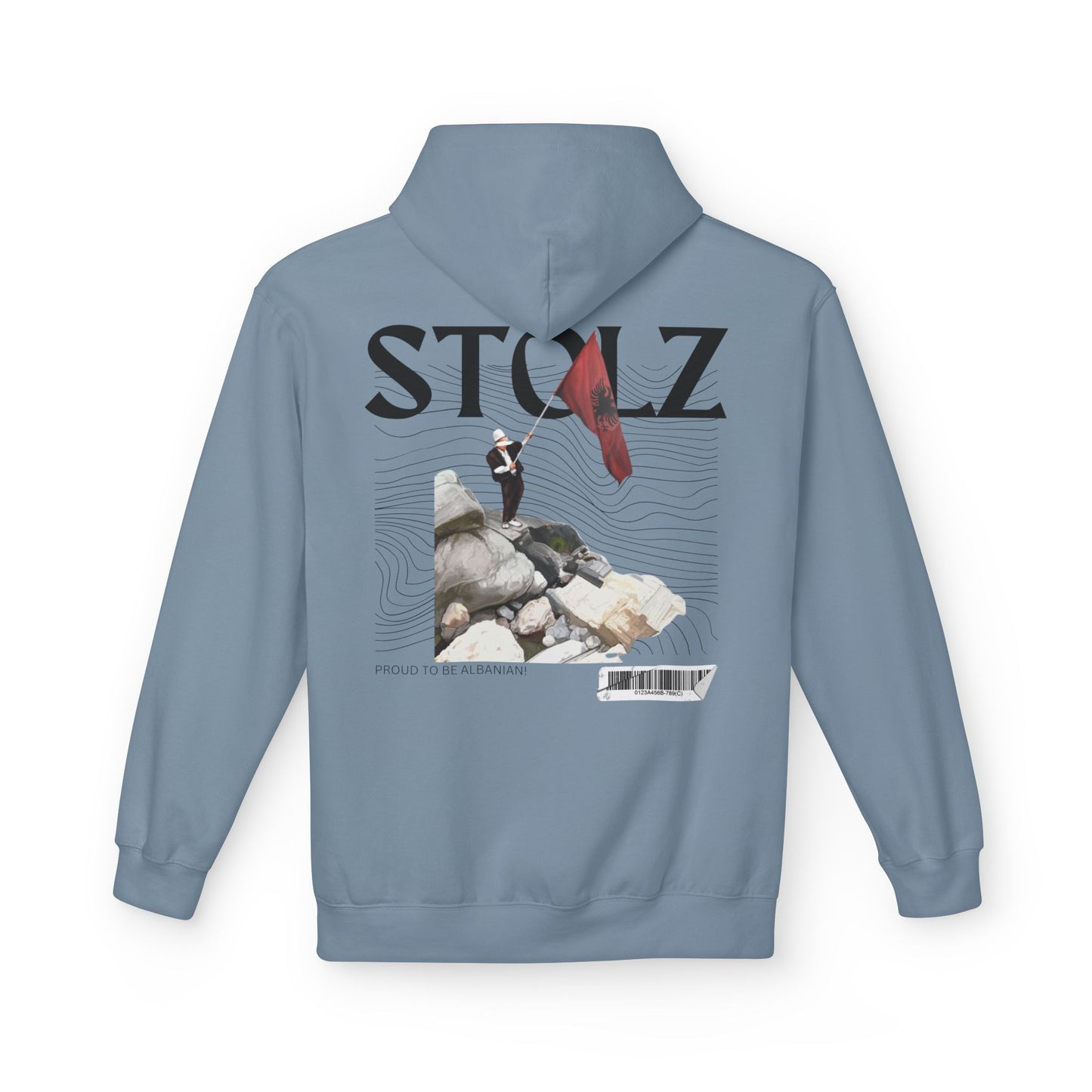 Stolz Albo Unisex Midweight Fleece Hoodie