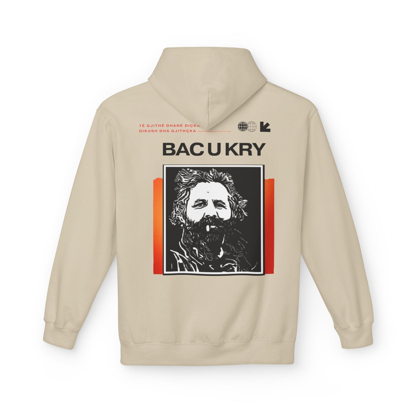 Adem Jashari Unisex Midweight Fleece Hoodie