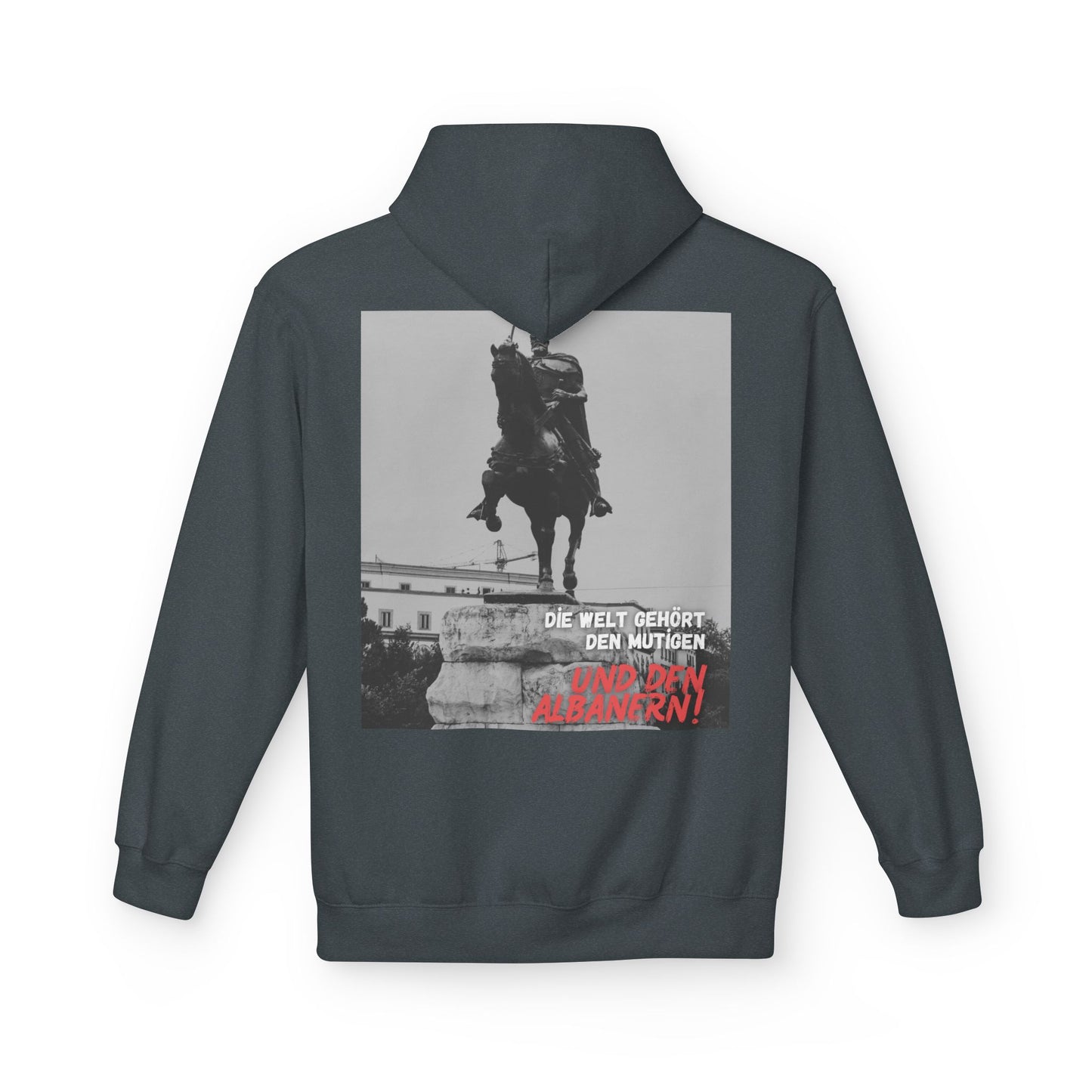 Skenderbeu Unisex Midweight Fleece Hoodie