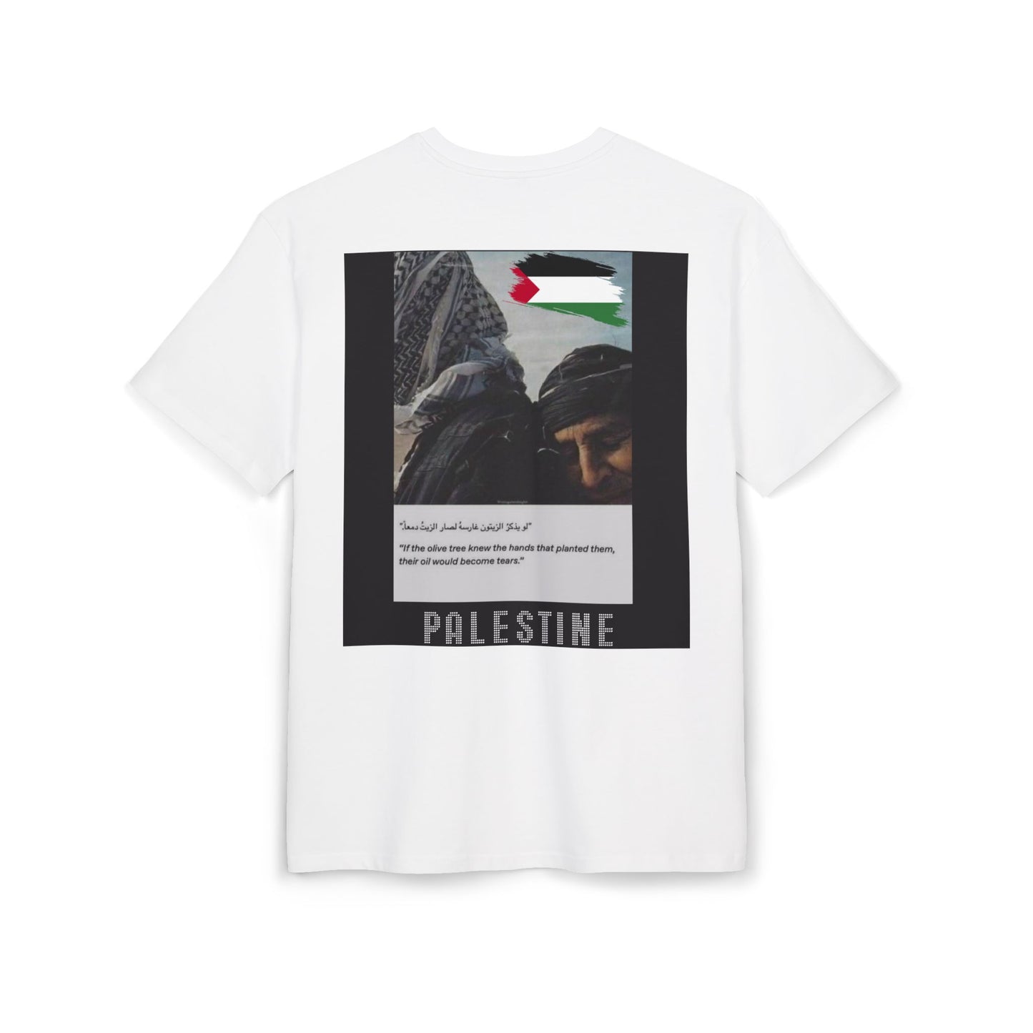 Palestine Country Unisex Heavy Oversize T-Shirt