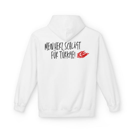 Proud Turkish Unisex Midweight Fleece Hoodie